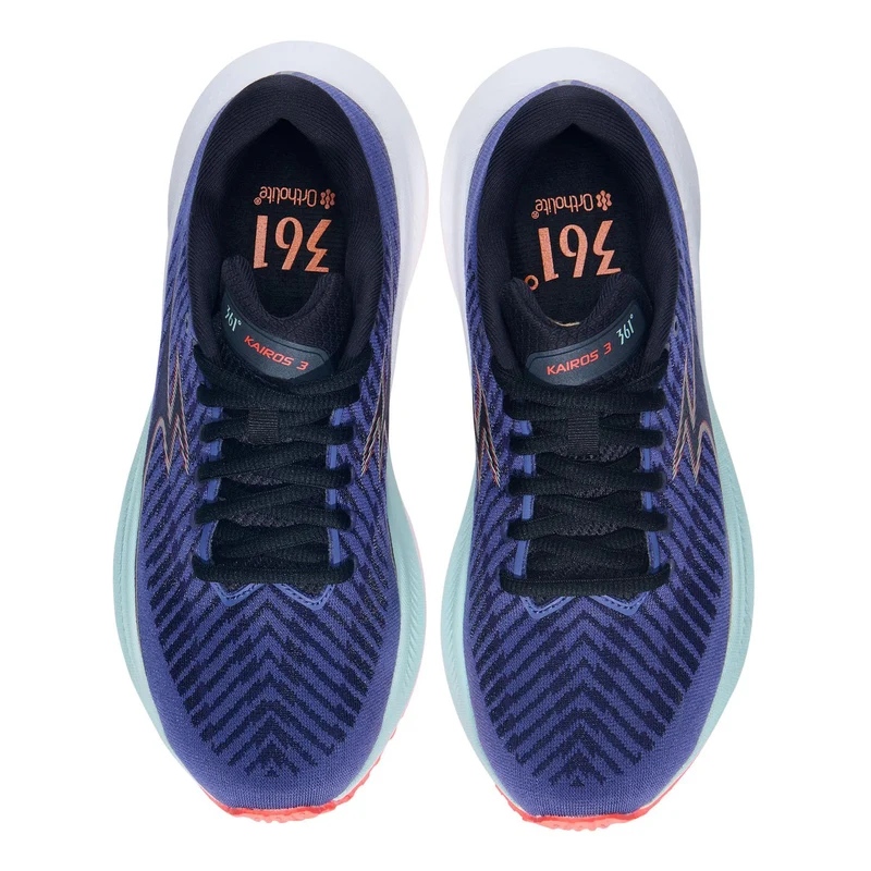 Kairos 3 Chaussure de running avec stabilisateurs Femmes-bleu, orange