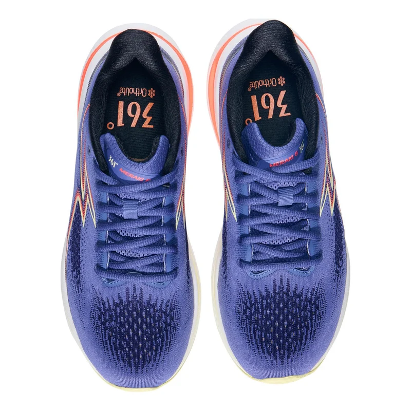 Meraki 6 Chaussure De Running Sans Stabilisateurs Femmes-Bleu,Orange