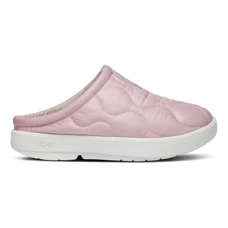 Oocoozie Thermo Mule Chaussure de récupération Unisex - rosé, vert fluo